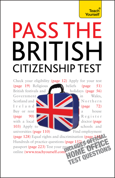 Cover image for book Pass the British Citizenship Test: Teach Yourself Ebook Epub
