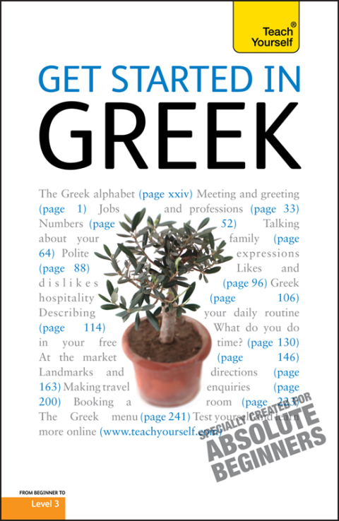Cover image for book Get Started in Beginner's Greek: Teach Yourself