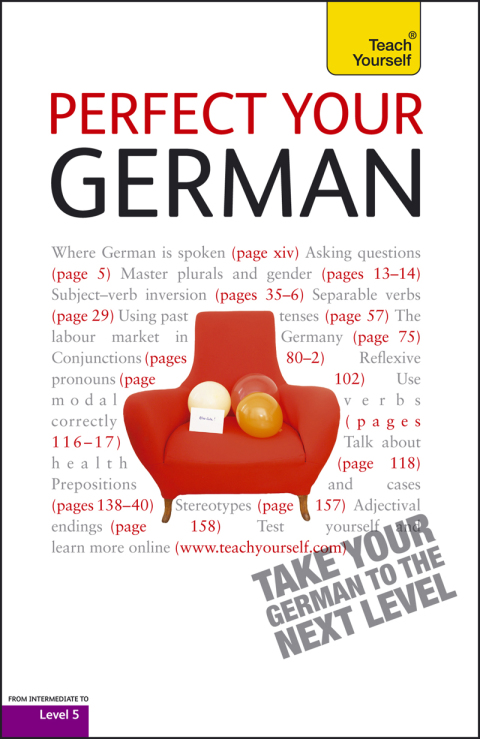 Cover image for book Perfect Your German 2E: Teach Yourself
