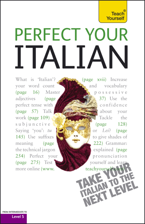 Cover image for book Perfect Your Italian 2E: Teach Yourself