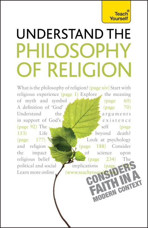 Cover image for book Understand Philosophy Of Religion: Teach Yourself (McGraw-Hill Edition)