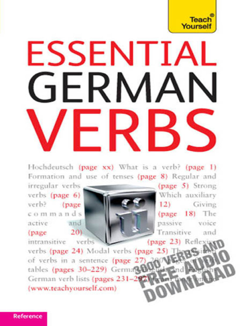 Cover image for book Essential German Verbs: Teach Yourself