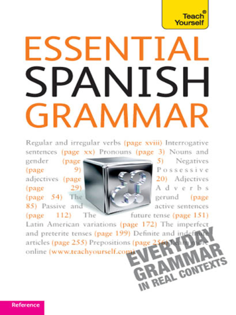Cover image for book Essential Spanish Grammar: Teach Yourself