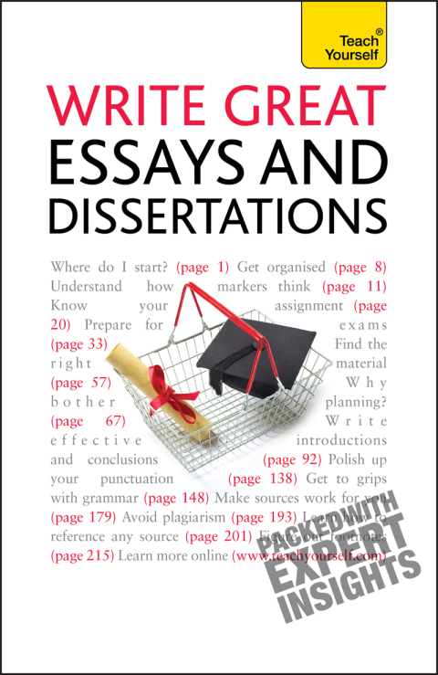 Cover image for book Write Great Essays and Dissertations: Teach Yourself Ebook Epub