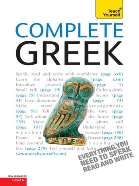 Cover image for book Complete Greek Beginner to Intermediate Book and Audio Course