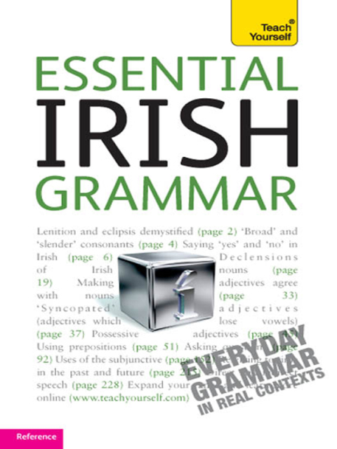 Cover image for book Essential Irish Grammar: Teach Yourself