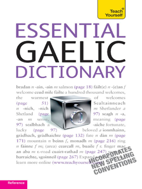 Cover image for book Essential Gaelic Dictionary: Teach Yourself