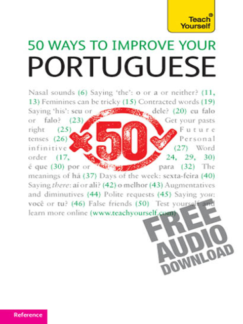 Cover image for book 50 Ways to Improve your Portuguese: Teach Yourself