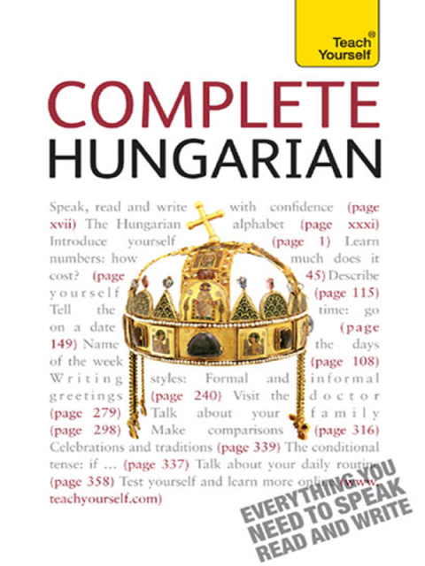 Cover image for book Complete Hungarian Beginner to Intermediate Book and Audio Course