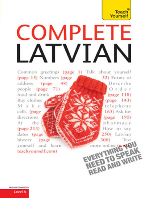 Cover image for book Complete Latvian Beginner to Intermediate Book and Audio Course