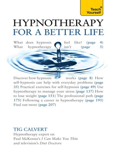 Cover image for book Hypnotherapy for a Better Life: Teach Yourself