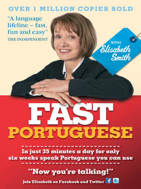Cover image for book Fast Portuguese with Elisabeth Smith (Coursebook)