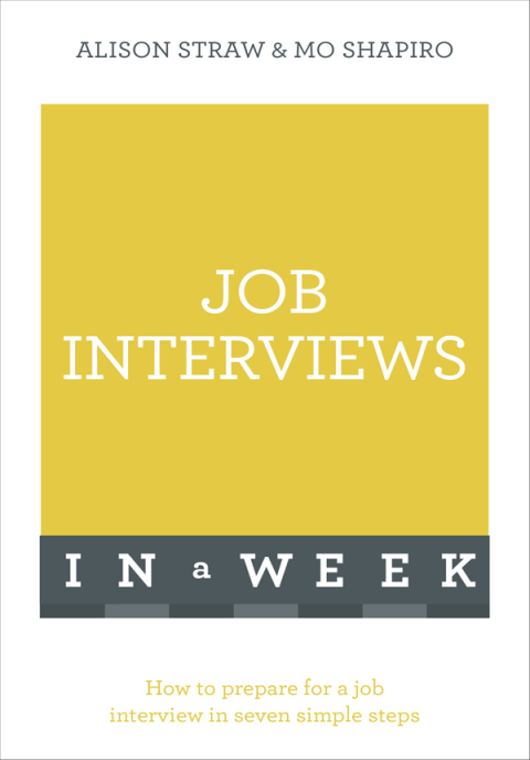 Cover image for book Job Interviews In A Week