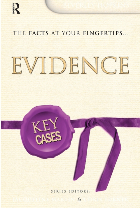 Cover image for book Key Cases: Evidence