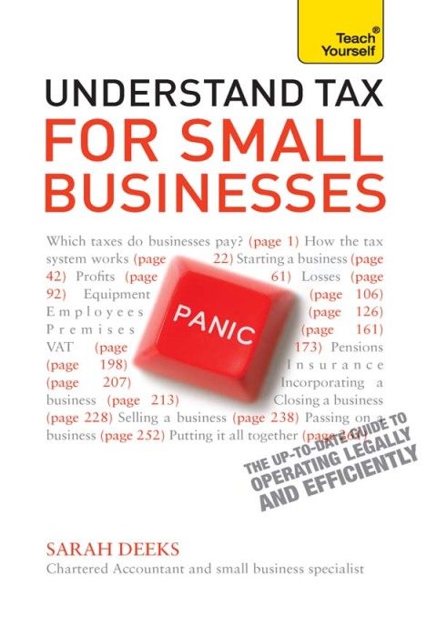 Cover image for book Understand Tax for Small Businesses: Teach Yourself
