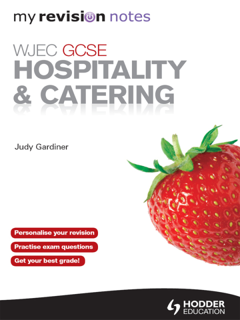 Cover image for book WJEC GCSE Hospitality and Catering: My Revision Notes ePub