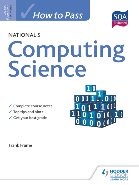 Cover image for book How to Pass National 5 Computing Science