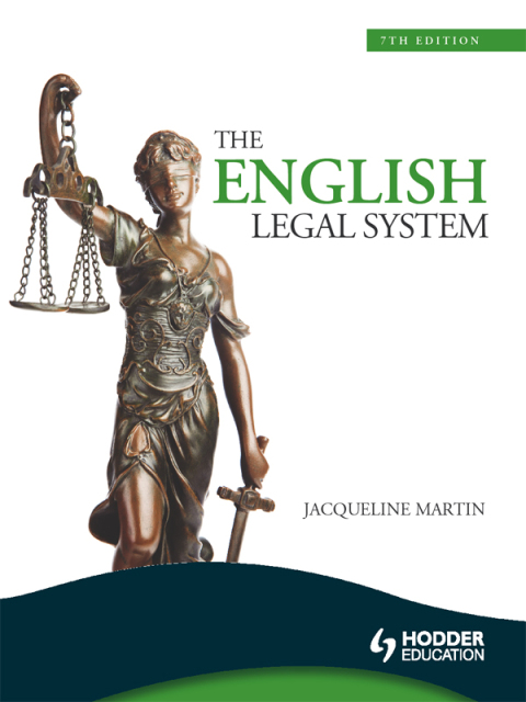 Cover image for book The English Legal System, 7th Edition eBook ePub