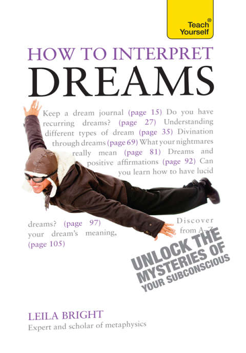 Cover image for book How to Interpret Dreams: Teach Yourself