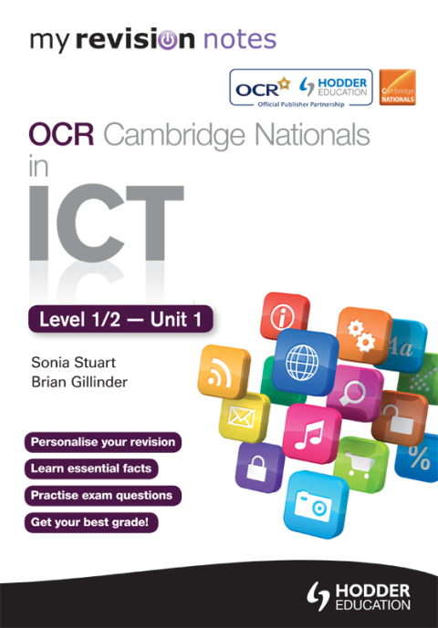 Cover image for book My Revision Notes OCR Cambridge Nationals in ICT Levels 1 / 2 Unit 1  Understanding Computer Systems