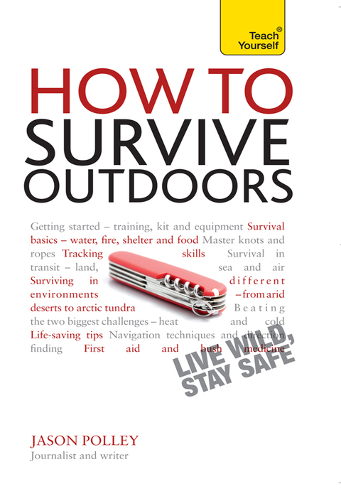 Cover image for book How to Survive Outdoors: Teach Yourself