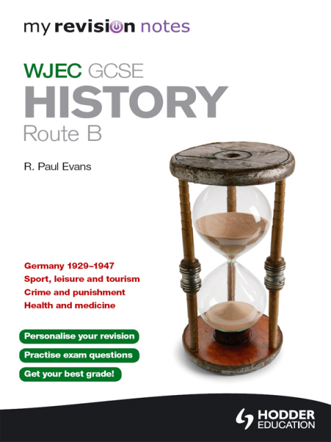 Cover image for book My Revision Notes WJEC GCSE History Route B