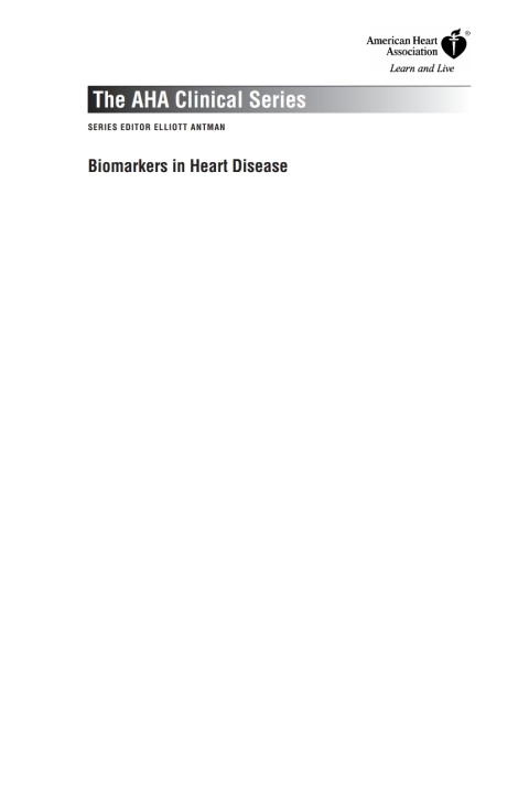 Cover image for book Biomarkers in Heart Disease