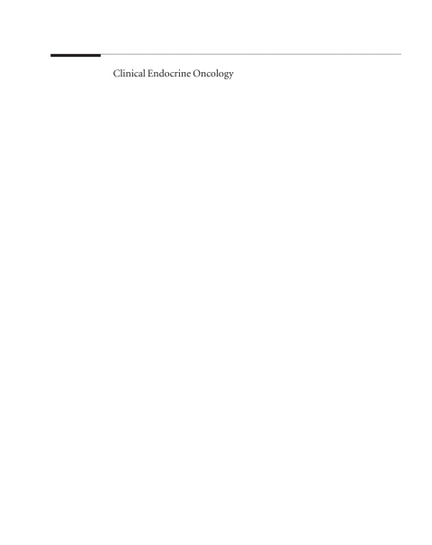 Clinical Endocrine Oncology 