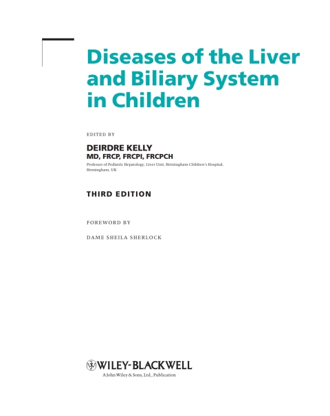 Diseases of the Liver and Biliary System in Children 