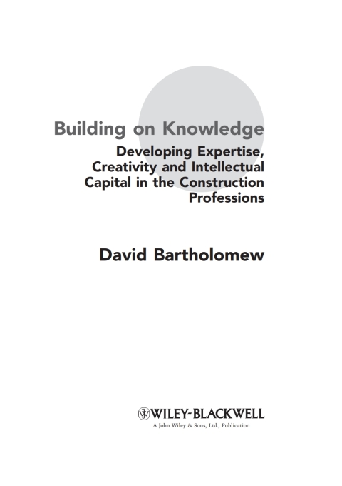Cover image for book Building on Knowledge