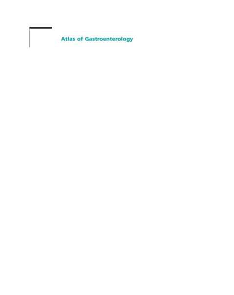 Cover image for book Atlas of Gastroenterology