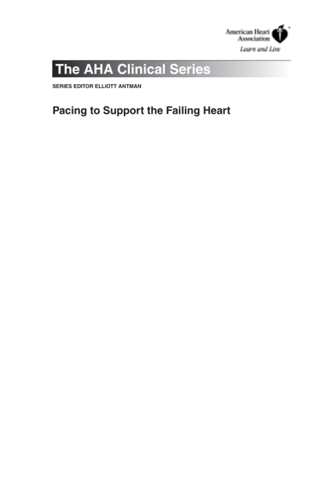 Pacing to Support the Failing Heart 