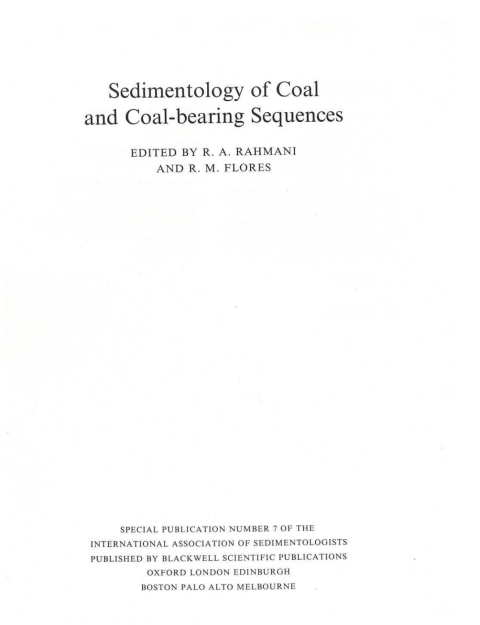 Cover image for book Sedimentology of Coal and Coal-Bearing Sequences