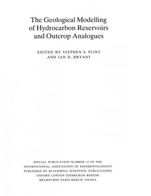 Cover image for book The Geological Modelling of Hydrocarbon Reservoirs and Outcrop Analogues