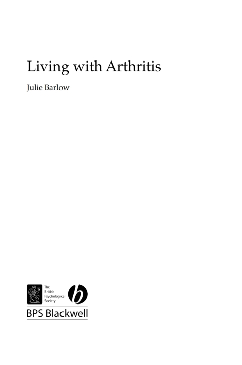 Living with Arthritis 
