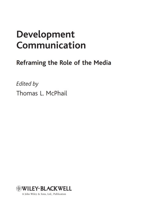 Cover image for book Development Communication