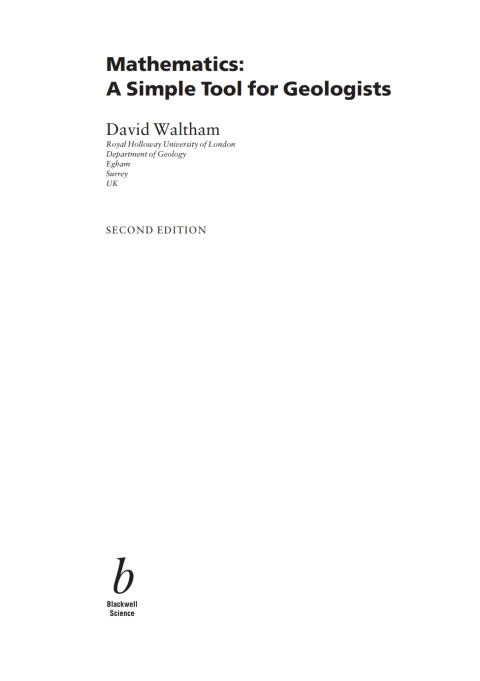 Cover image for book Mathematics