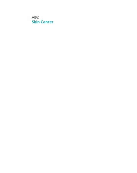 Cover image for book ABC of Skin Cancer