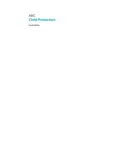 Cover image for book ABC of Child Protection