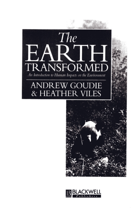 Cover image for book The Earth Transformed