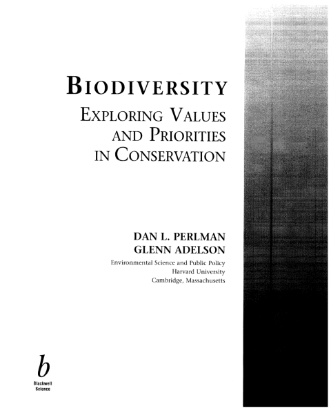 Cover image for book Biodiversity