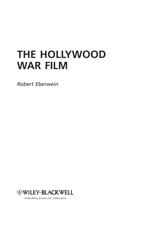 Cover image for book The Hollywood War Film