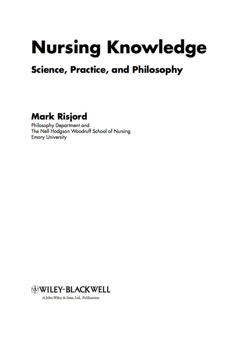 Nursing Knowledge:Science,Practice,+...