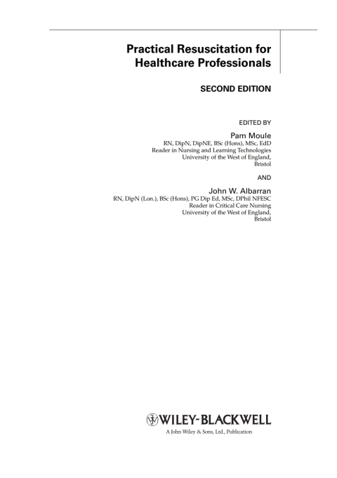 Practical Resuscitation for Healthcare Professionals 