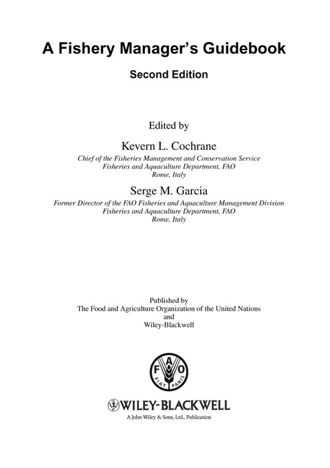 Cover image for book A Fishery Manager's Guidebook