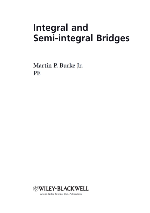 Cover image for book Integral and Semi-Integral Bridges
