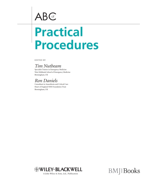 Cover image for book ABC of Practical Procedures