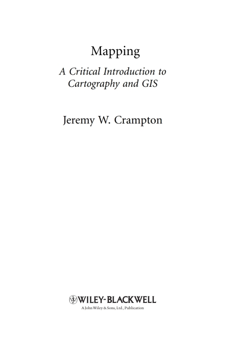 Cover image for book Mapping