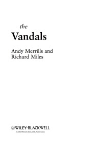 Cover image: The Vandals 1st edition 9781118785096