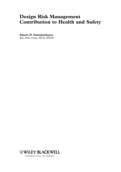 Cover image for book Design Risk Management